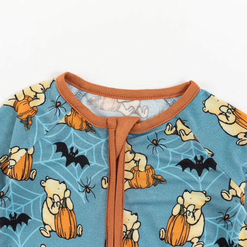 Bat Pumpkin Cute Bear Bamboo Viscose Zippy