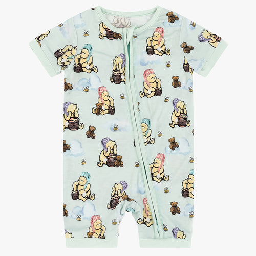 Hunny Bear Bamboo Shortie Romper