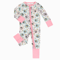 Pink Mouse Bamboo Zippy Sleeper