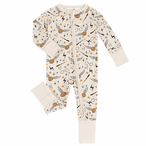 Magic Wand Baby Bamboo Zipper Romper