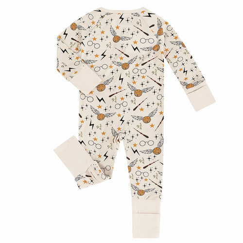 Magic Wand Baby Bamboo Zipper Romper