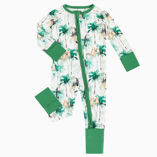 Palm Trees Bamboo Zippered Sleeper