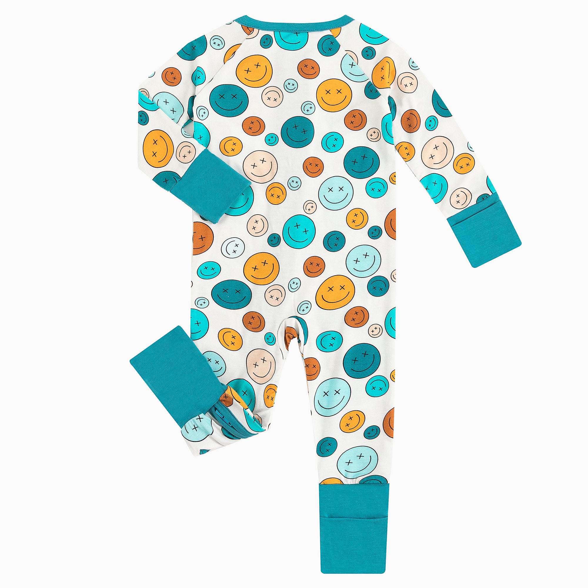 Colorful Smiley Bamboo Sleeper – FancyPrince