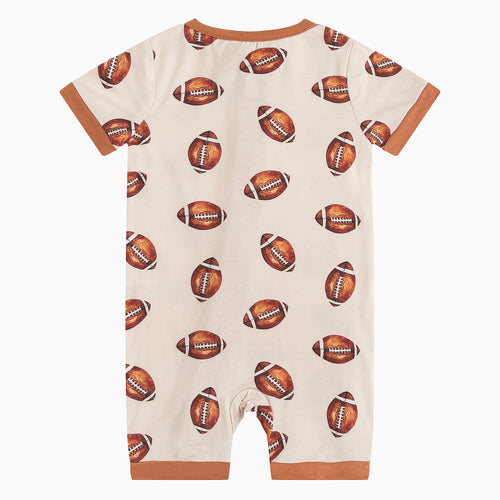 Football Shorty Bamboo Viscose Zippy