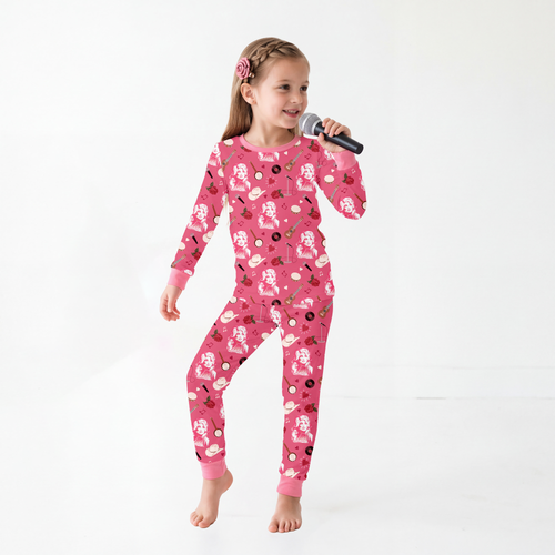 Nashville Songbird Kids Bamboo Two-Piece Pajama Set