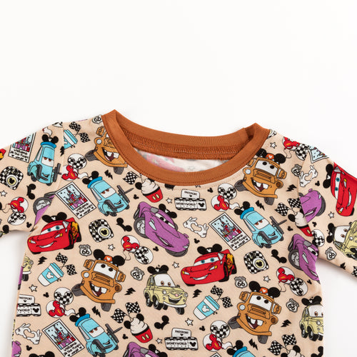 Car Club Kids Bamboo Two-Piece Pajama Set