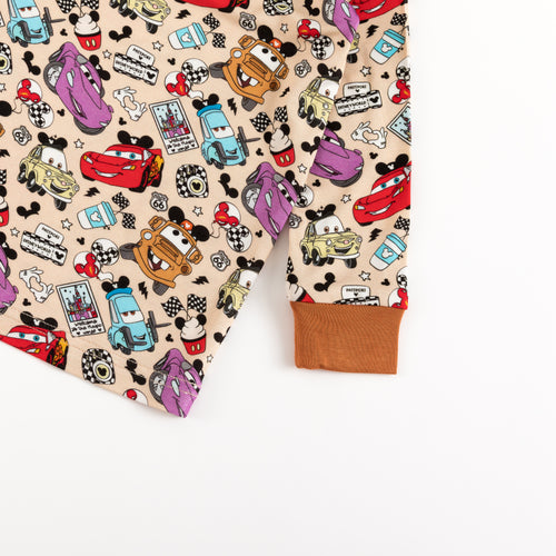 Car Club Kids Bamboo Two-Piece Pajama Set