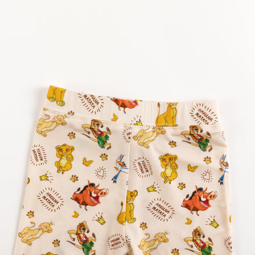 King Lion Friends Kids Bamboo Two-Piece Pajama Set