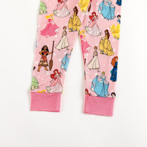 Princess Pink Pentacle Kids Bamboo Two-Piece Pajama Set