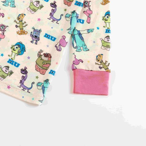 Monster Pentagram Kids Bamboo Two-Piece Pajama Set