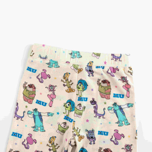 Monster Pentagram Kids Bamboo Two-Piece Pajama Set