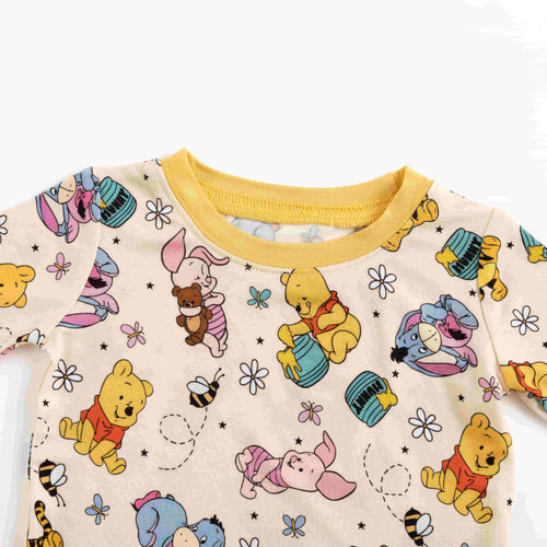 Little Bear Bee Pig Kids Bamboo Two-Piece Pajama Set