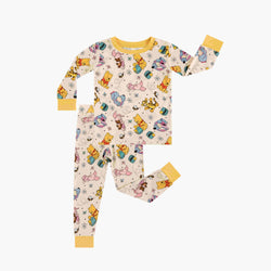 Little Bear Bee Pig Kids Bamboo Two-Piece Pajama Set