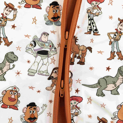 Toy Club Bamboo Zipper Romper Pajamas