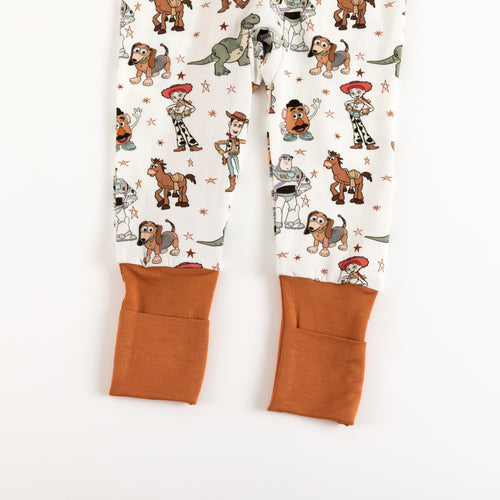Toy Club Bamboo Zipper Romper Pajamas