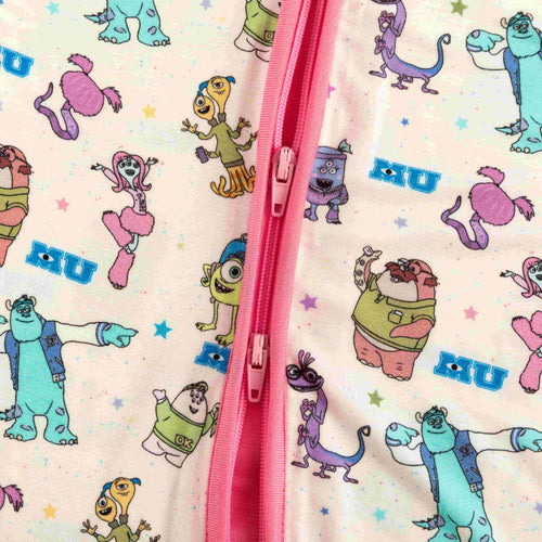 Monster Pentagram Baby Bamboo Zipper Romper Pajamas