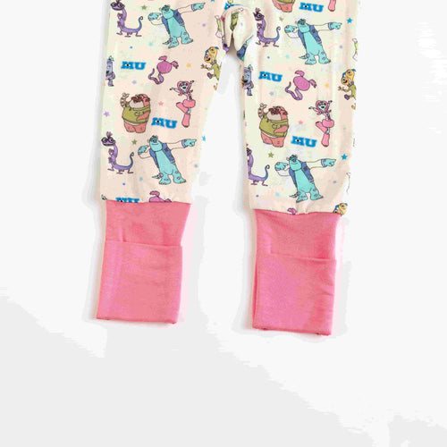 Monster Pentagram Baby Bamboo Zipper Romper Pajamas