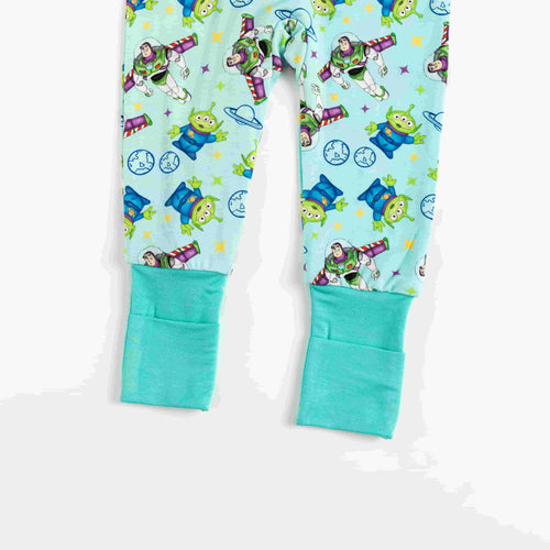 Toy Club Planet Bamboo Zipper Romper Pajamas