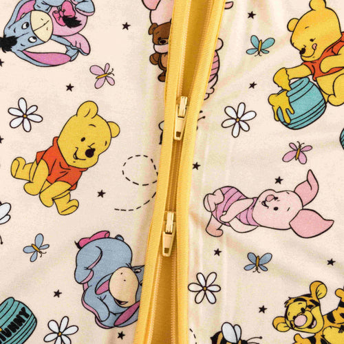 Little Bear Bee Pig BBamboo Zipper Romper Pajamas