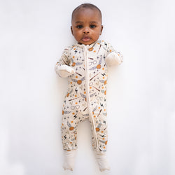 Magic Wand Baby Bamboo Zipper Romper