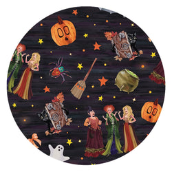 Halloween Witch Sisters Pumpkin Bamboo Family Matching Pajamas