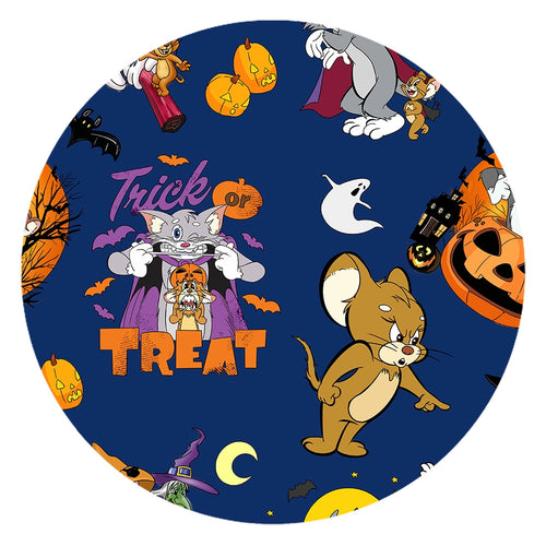 Halloween Cat And Mouse Bamboo Family Matching Pajamas