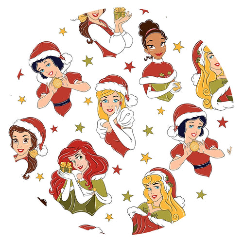 Christmas Red Princess Bamboo Family Matching Pajamas