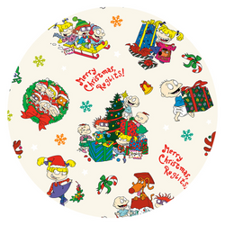 Christmas Green Naughty and Friends Bamboo Family Matching Pajamas