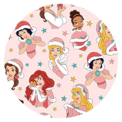 Christmas Pink Princess Bamboo Family Matching Pajamas