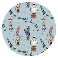 Halloween Starry Night Ghost Friends Bamboo Family Matching Pajamas