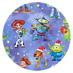 Christmas Toy and Dinosaur Friends Party Bamboo Family Matching Pajamas