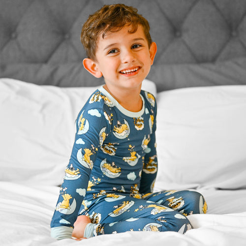 Little Bear's Sweet Dream Night Two-Piece Bamboo Viscose Pajama Set