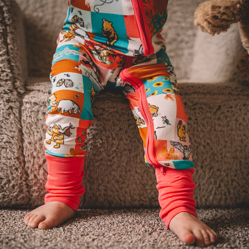 Cuddly Little Bear and friends Bamboo Zipper Pajamas