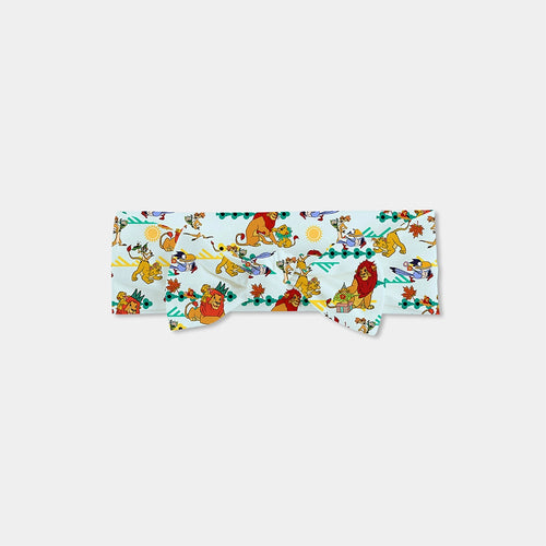 Father‘s Day Lion Bamboo Headband Bow