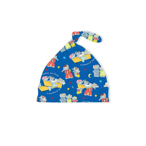 Father's & Mother's Day Elephant Family Knotted Cap
